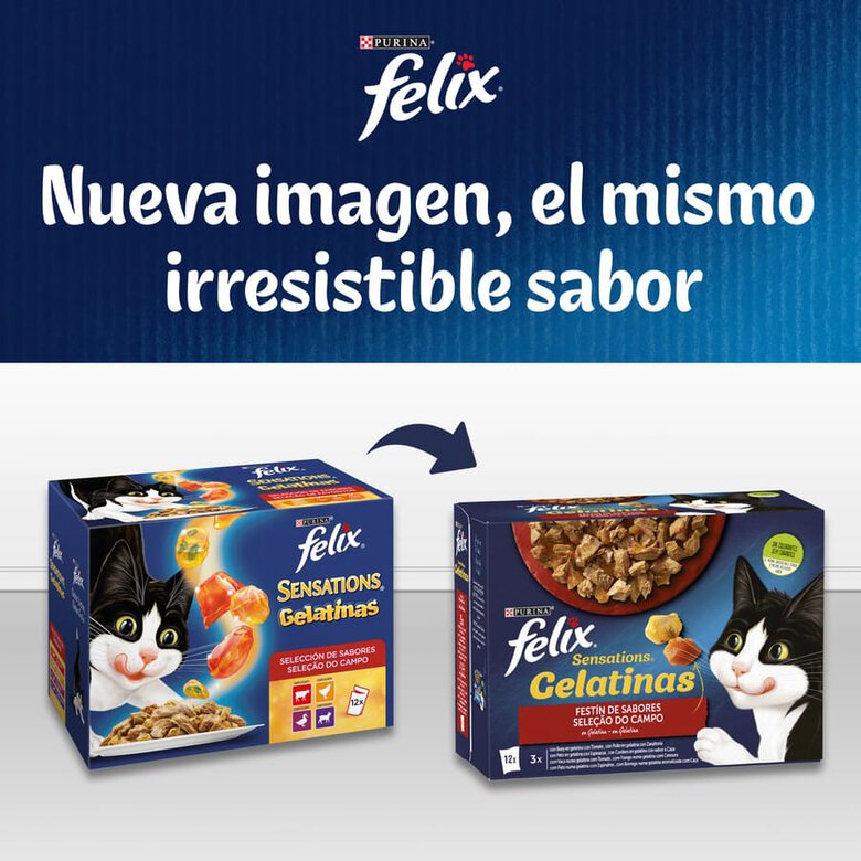 Felix Sensations Festín del Mar sobres en gelatina – Multipack, , large image number null